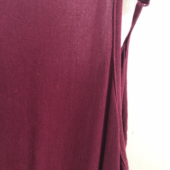 Burgundy/ maroon romper - Picture 5 of 5
